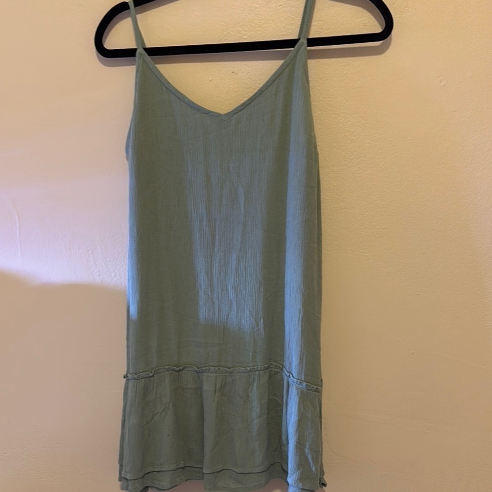 Hollister Teal Sleeveless Dress